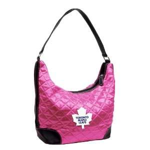  NHL Toronto Maple Leafs Pink Quilted Hobo: Sports 