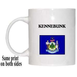  US State Flag   KENNEBUNK, Maine (ME) Mug 