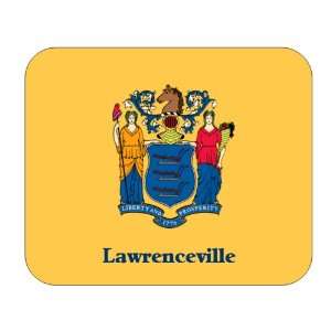  US State Flag   Lawrenceville, New Jersey (NJ) Mouse Pad 
