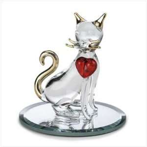  Miniature Glass Luminous Kitty Collectable style