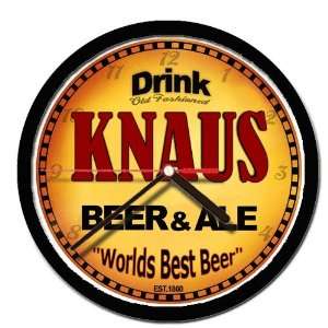  KNAUS beer and ale cerveza wall clock: Everything Else