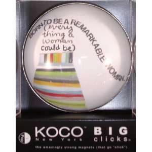  iPop Koco New York Born To Be Big Click Magnet Office 