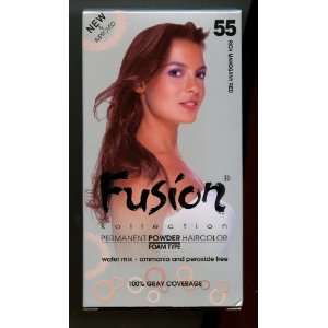  Fusion Kollection Permanent Haircolor #55 Rich Mahogany 