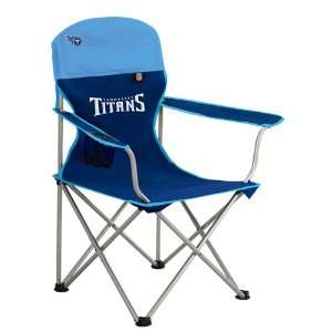  Tennessee Titans NFL Deluxe Folding Arm Chair: Sports 