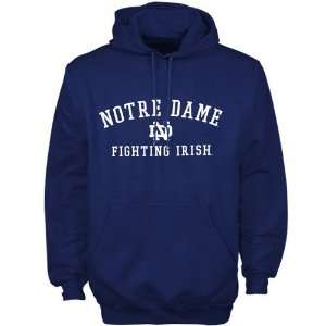  Adidas Notre Dame Fighting Irish Navy Blue Practice Hoody 