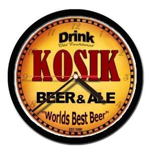  KOSIK beer and ale cerveza wall clock: Everything Else