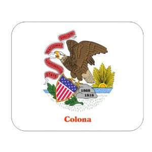  US State Flag   Colona, Illinois (IL) Mouse Pad 