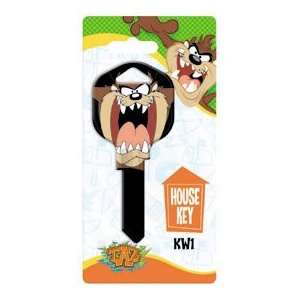 Tasmanian Devil Taz Kwikset KW1 House Key Looney Tunes  