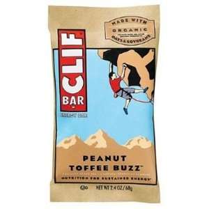    Clif Bar  Peanut Toffee Buzz (12 pack)