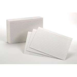  16 Pack ESSELTE CORPORATION OXFORD INDEX CARDS 4X6 RULED 