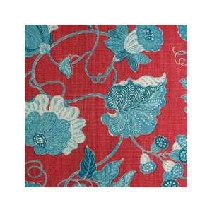  Jacobean Red/blue by Duralee Fabric Arts, Crafts & Sewing