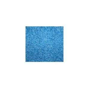  4x4 Ft Square Bright Blue Shag Rug 