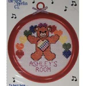  Ashleys Room (Musical Cross Stitch) Craft Kit: Arts 