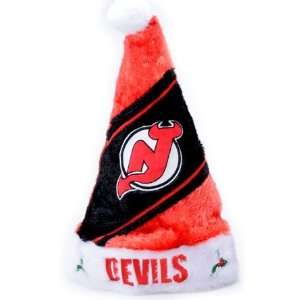   Jersey Devils NHL Colorblock Himo Plush Santa Hat: Sports & Outdoors