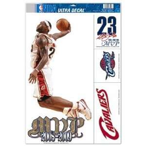    HUGH Ultra Decal 11x17 LeBron James MVP NBA: Sports & Outdoors