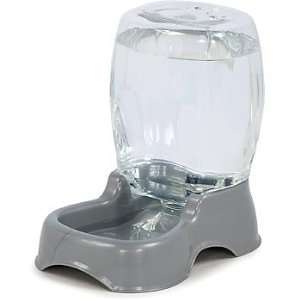   Automatic Flow Dog Waterer in Silver