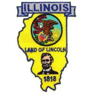  Illinois State Map Patch 3 Patio, Lawn & Garden