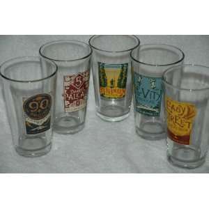  Odell Brewery Beer Glass Set of Five