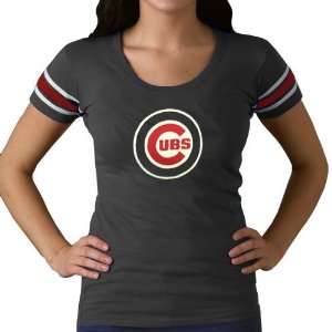  Chicago Cubs Womans Club Crewneck T Shirt by 47 Brand 