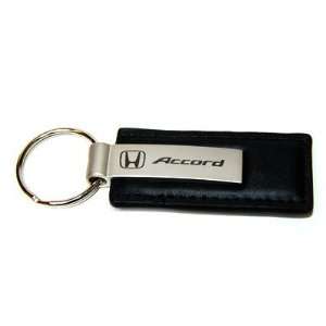  Honda Accord Black Leather Official Licensed Keychain Key 