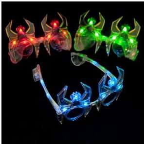  LED Flashing Spider Glasses Toys & Games