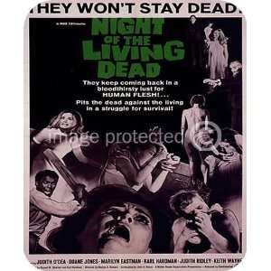   Horror Movie Night of The Living Dead MOUSE PAD: Office Products