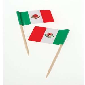  Mexican Flag Picks Toys & Games