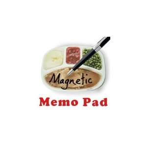  TV Dinner Magnetic Memo Pad: Office Products