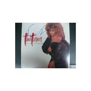  Signed Turner, Tina Break Every Rule Album Cover Sports 