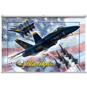  Blue Angels   US Navy Minute Mural Wall Covering Kitchen 