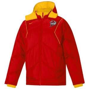  Nike Iowa State Cyclones Red Conference Filled Jacket 