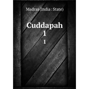  Cuddapah. 1 Madras (India  State) Books