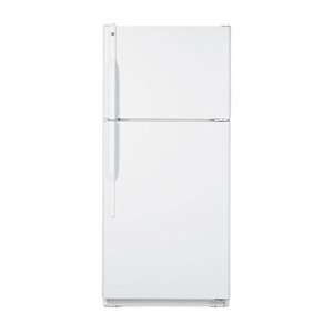 GE GTH18IBXWW 18 cu. Ft. Top Freezer Refrigerator   White:  