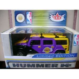  Lakers Fleer Collectibles NBA HUMMER H2 Die Cast Limited 
