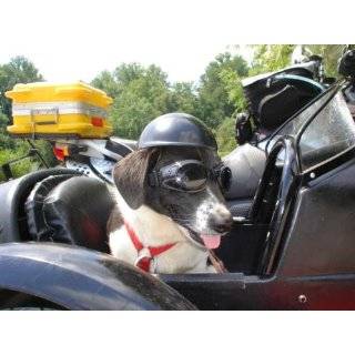  Doggie Bike or Motorcycle Helmet ~ Small Black: Everything 