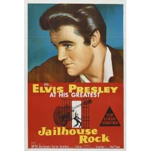 Jailhouse Rock Poster Movie Australian 27 x 40 Inches   69cm x 102cm 
