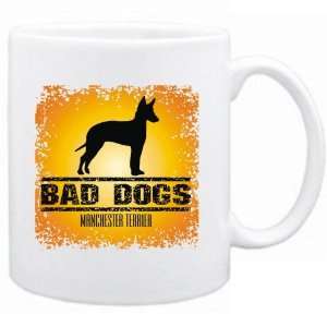  New  Bad Dogs Manchester Terrier  Mug Dog: Home 