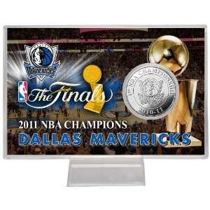  NBA 2011 Champions Silver Coin Card: Sports & Outdoors