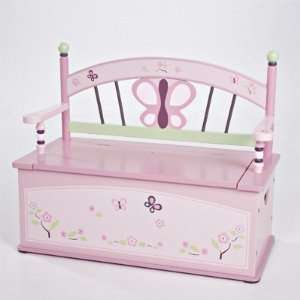 CoCaLo Sugar Plum Toy Box Bench by Levels of DiscoveryLOD70004