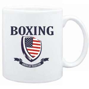  Mug White  Boxing   American Tradition  Sports Sports 