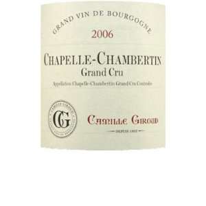   Giroud Chapelle Chambertin Grand Cru 750ml Grocery & Gourmet Food
