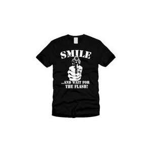 Smile and Wait for the Flash T Shirt 