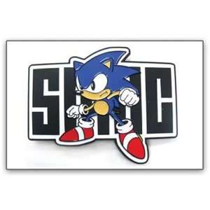  Sonic The Hedgehog Sonic Stance and Name Belt Buckle 