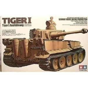    Tamiya 1/35 German Tiger I Initial Production: Toys & Games