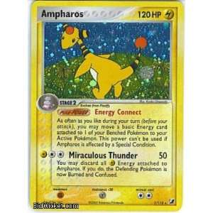   Pokemon   EX Unseen Forces   Ampharos #001 Mint Normal English) Toys
