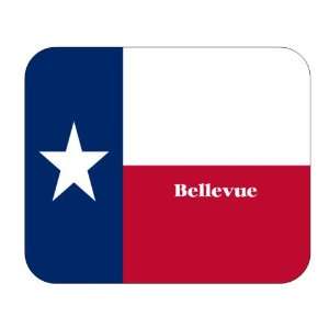  US State Flag   Bellevue, Texas (TX) Mouse Pad Everything 