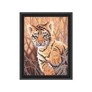  Tiger Cub Paint by Number