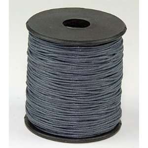    Waxed 1mm Cotton Cord 100 Meters Grey Arts, Crafts & Sewing
