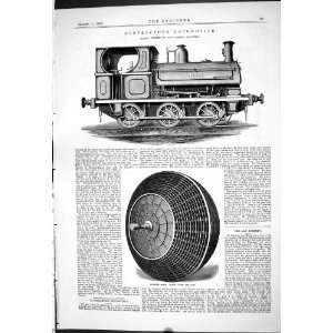  Engineering 1887 Locomotive Train Peckett Drum Black Rock 