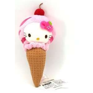  Hello Kitty Ice Cream 6 Plush: Toys & Games